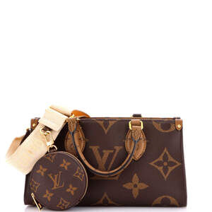 Louis Vuitton East West OnTheGo Tote Reverse Monogram Giant
